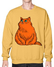 Cat 57# - cartoon animals- Sweatshirt - Crew