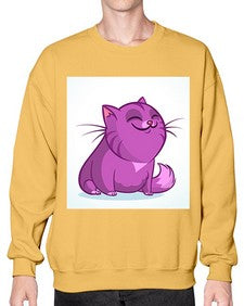 Cat 60# - cartoon animals- Sweatshirt - Crew