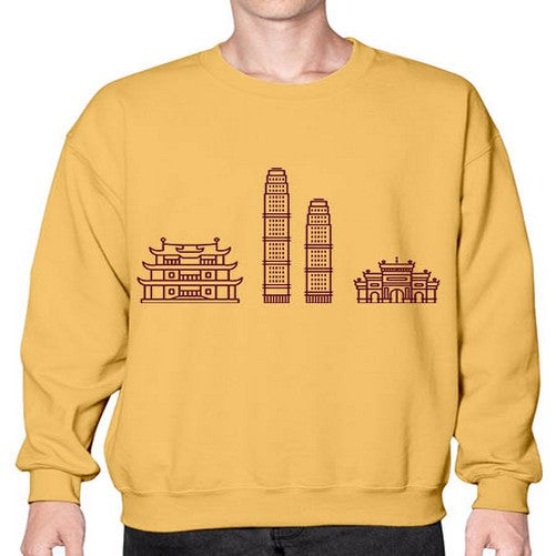 Changsha 554# - cities- Sweatshirt - Crew