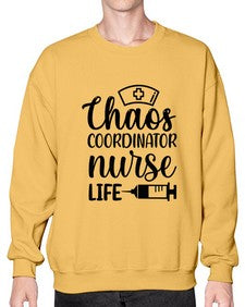 Chaos coordinator nurse life 652# - nurse- Sweatshirt - Crew