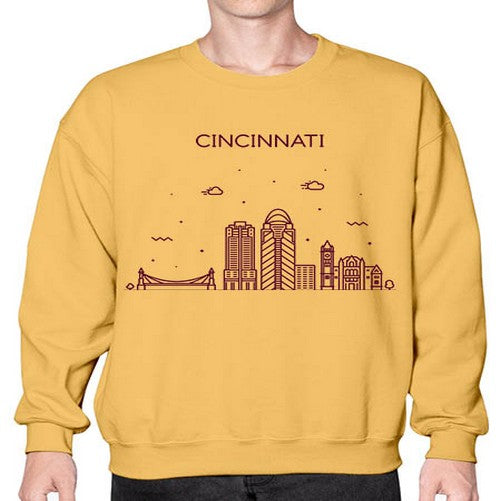 CincinnatiOH 588# - cities- Sweatshirt - Crew