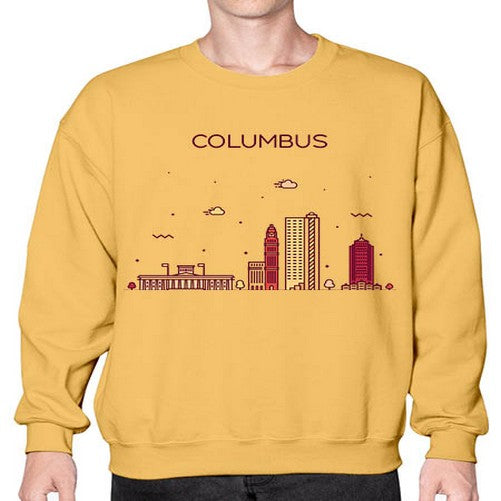 ColumbusOH 611# - cities- Sweatshirt - Crew