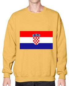 Croatia 633# - world flags- Sweatshirt - Crew