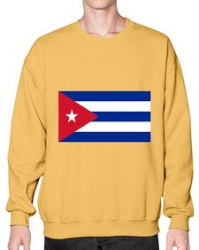 Cuba 634# - world flags- Sweatshirt - Crew
