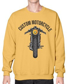 Custom motorcycle 15# - motorcycle- Sweatshirt - Crew