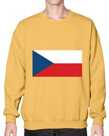Czechia 637# - world flags- Sweatshirt - Crew