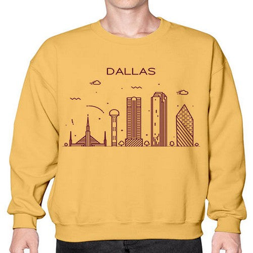 Dallas 643# - cities- Sweatshirt - Crew