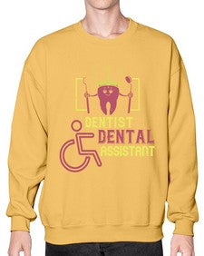 Dentist dental assistant Style 113# - dentist- Sweatshirt - Crew