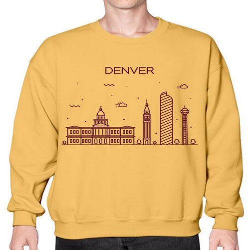 Denver 659# - cities- Sweatshirt - Crew