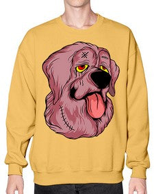 Dog 108# - cartoon animals- Sweatshirt - Crew