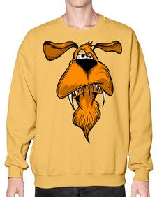 Dog 112# - cartoon animals- Sweatshirt - Crew