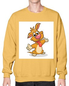 Dog 86# - cartoon animals- Sweatshirt - Crew