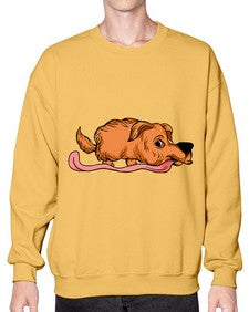 Dog 89# - cartoon animals- Sweatshirt - Crew