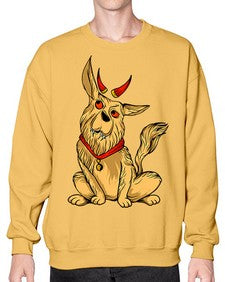 Dog 91# - cartoon animals- Sweatshirt - Crew