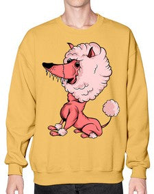 Dog 92# - cartoon animals- Sweatshirt - Crew