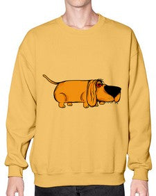 Dog 93# - cartoon animals- Sweatshirt - Crew