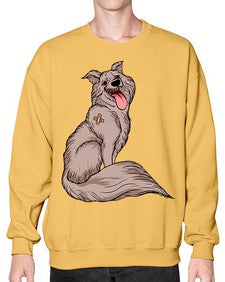 dog 98# - dogs- Sweatshirt - Crew