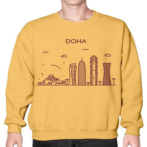 Doha 671# - cities- Sweatshirt - Crew