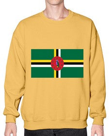 Dominica 675# - world flags- Sweatshirt - Crew