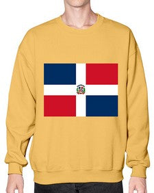Dominican Republic 677# - world flags- Sweatshirt - Crew