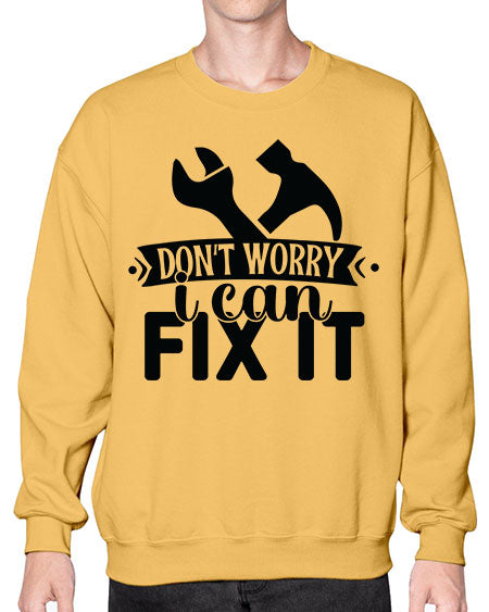 Dont Worry I Can Fix It 723# - nail tech- Sweatshirt - Crew