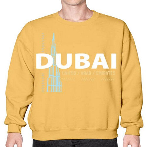 Dubai 687# - cities- Sweatshirt - Crew
