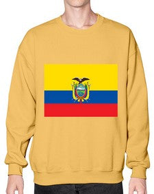 Ecuador 699# - world flags- Sweatshirt - Crew
