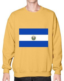 El Salvador 710# - world flags- Sweatshirt - Crew