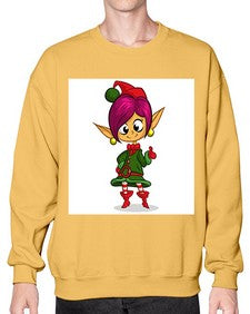 Elf 118# - cartoon general- Sweatshirt - Crew
