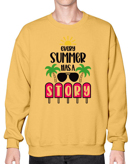 Every Summer Has A Story Style 46# - summer- Sweatshirt - Crew