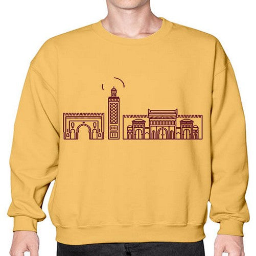 Fez 719# - cities- Sweatshirt - Crew