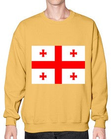 Georgia 759# - world flags- Sweatshirt - Crew