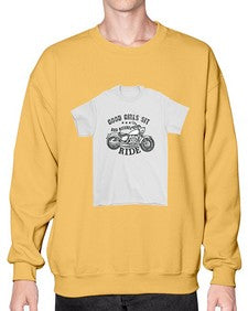 Good girls sitt 25# - motorcycle- Sweatshirt - Crew