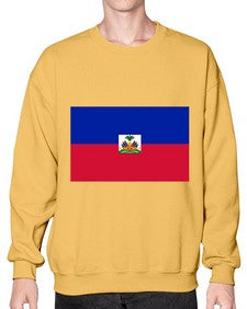 Haiti 802# - world flags- Sweatshirt - Crew