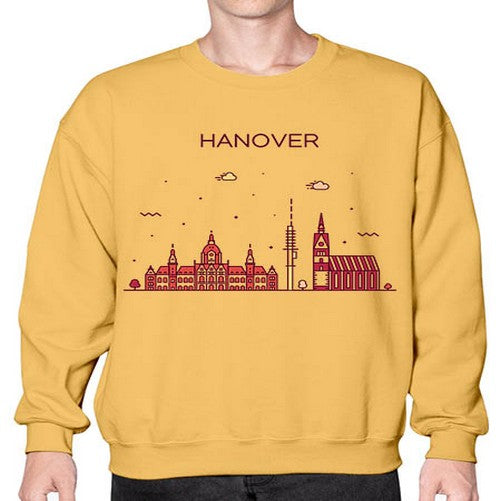 Hanover 818# - cities- Sweatshirt - Crew