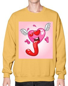 Heart 139# - cartoon general- Sweatshirt - Crew