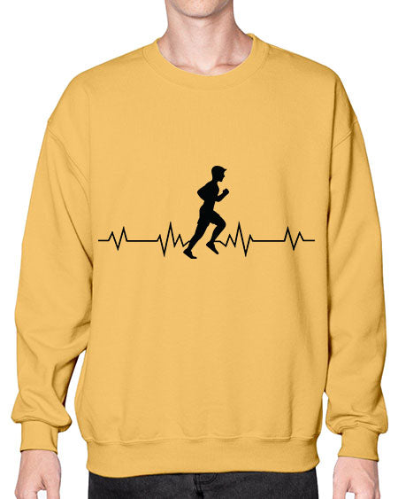 Heart Beat Runner - sports general- Sweatshirt - Crew