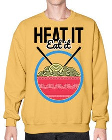 Heat it Eat it 1037# - Ramen- Sweatshirt - Crew