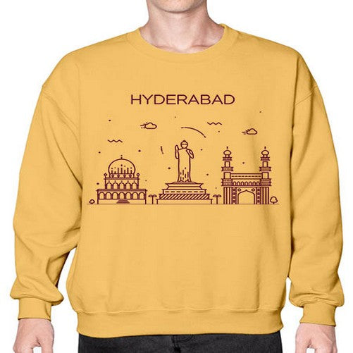 Hyderabad 914# - cities- Sweatshirt - Crew
