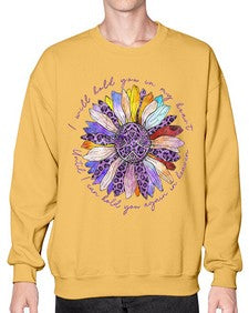 I Will Hold You In My Hear Alzheimer 178# - alzheimers- Sweatshirt - Crew
