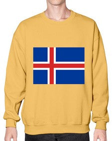 Iceland 921# - world flags- Sweatshirt - Crew
