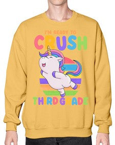 Im Ready to Crush third 392# - third grade- Sweatshirt - Crew