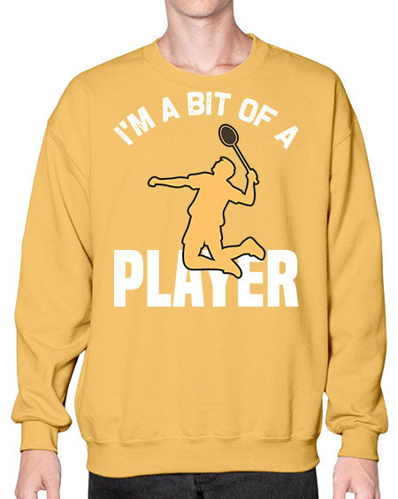 Im a bit 1071# - badminton- Sweatshirt - Crew