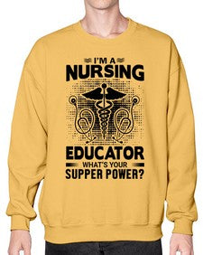 Im a nursing Style 227# - nurse- Sweatshirt - Crew