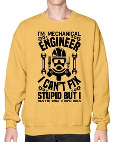 Im mechanical Style 979# - engineer- Sweatshirt - Crew