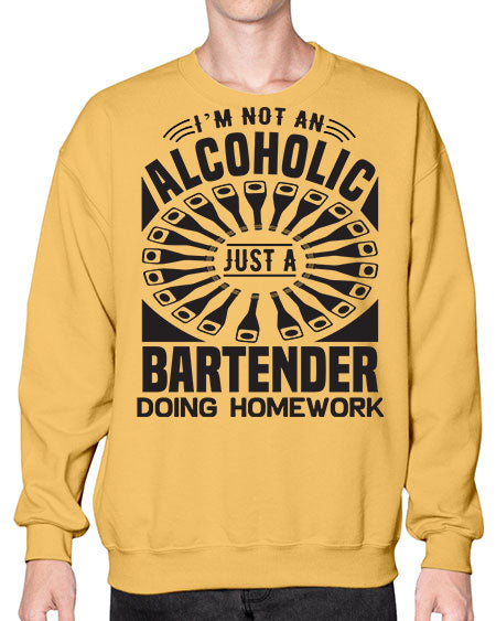 Im not an Style 233# - bartender- Sweatshirt - Crew