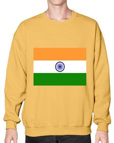India 937# - world flags- Sweatshirt - Crew