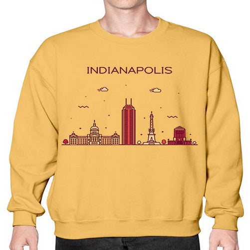 Indianapolis 949# - cities- Sweatshirt - Crew