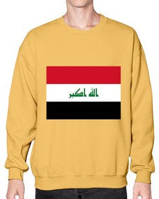Iraq 961# - world flags- Sweatshirt - Crew