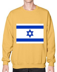 Israel 963# - world flags- Sweatshirt - Crew